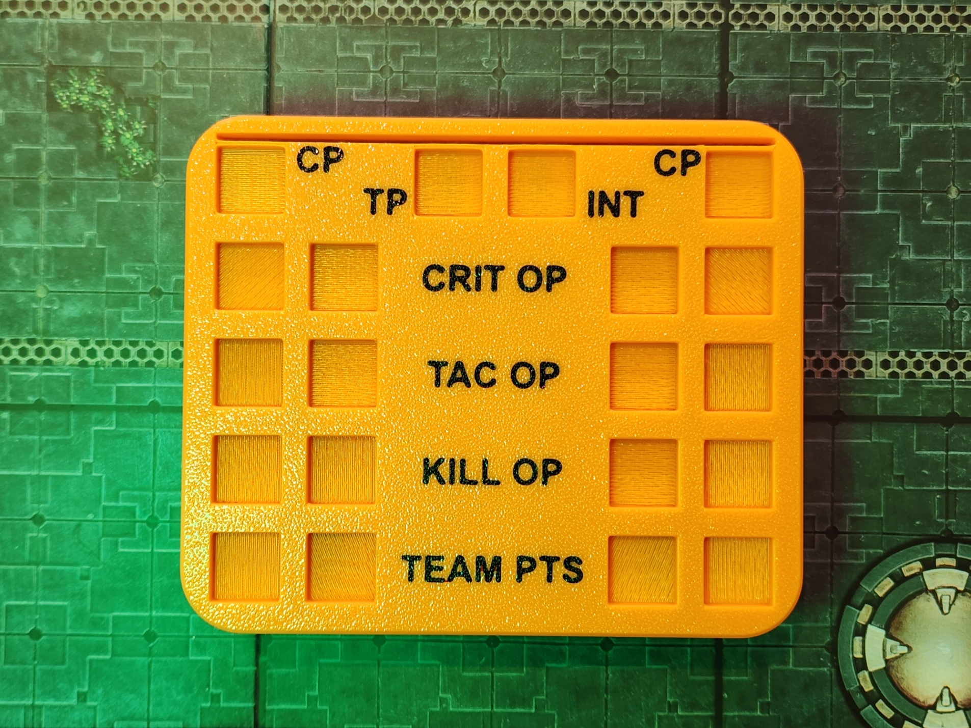 Token Box with Mini Scoreboard